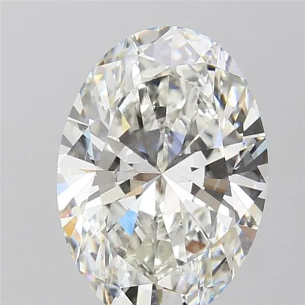 3.06ct Oval Lab Grown Diamond (Colour G, Clarity VS1, IGI Certified)