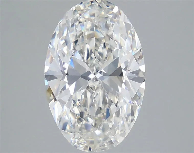 3.06ct Oval Lab Grown Diamond (Colour G, Clarity VVS2, IGI Certified)