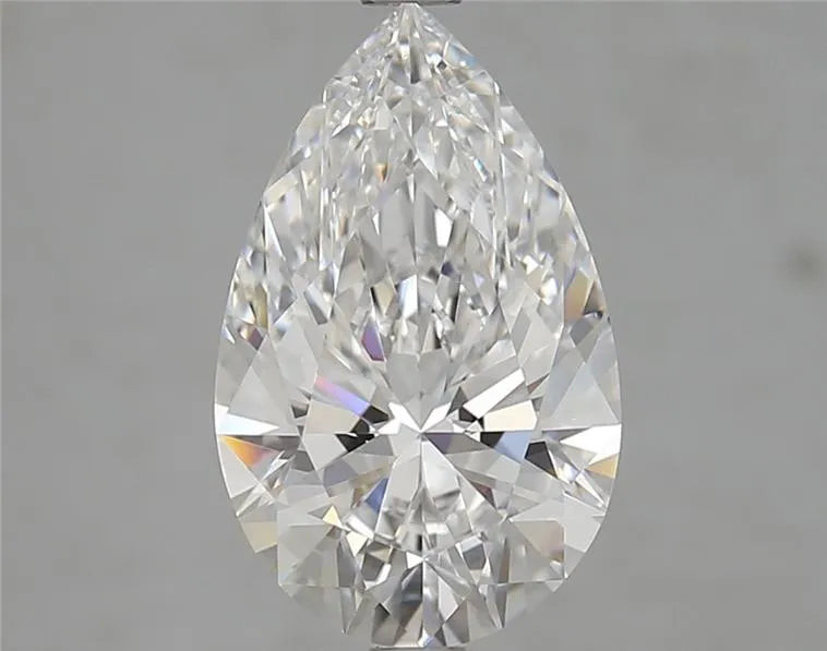 3.06ct Pear Lab Grown Diamond (Colour D, Clarity FL, Cut EX, IGI Certified)