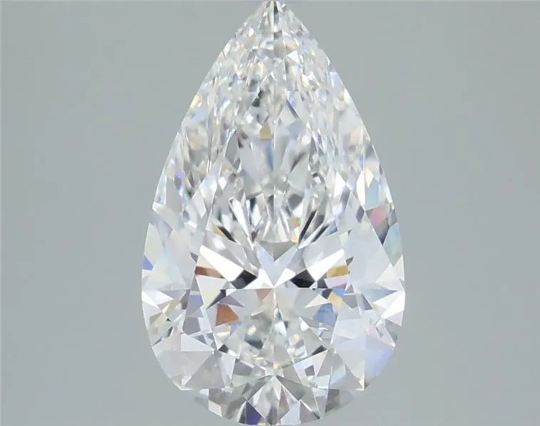 3.06ct Pear Lab Grown Diamond (Colour F, Clarity VVS1, IGI Certified)