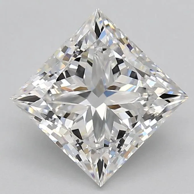 3.06ct Princess Lab Grown Diamond (Colour E, Clarity VVS1, GIA Certified)