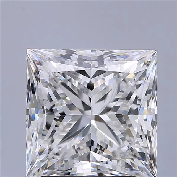 3.06ct Princess Lab Grown Diamond (Colour E, Clarity VVS1, IGI Certified)