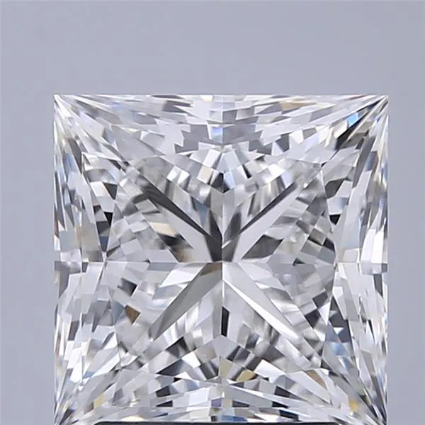 3.06ct Princess Lab Grown Diamond (Colour E, Clarity VVS1, IGI Certified)
