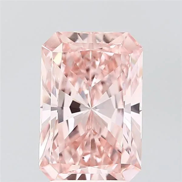 3.06ct Radiant Lab Grown Diamond (Colour Fancy Vivid Pink, Clarity VS2, IGI Certified)