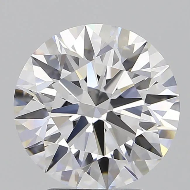 3.06ct Round Lab Grown Diamond (Colour D, Clarity VVS1, Cut EX, GIA Certified)