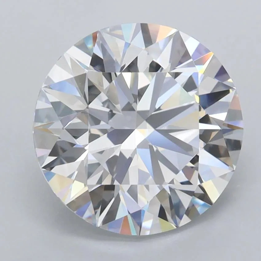 3.06ct Round Lab Grown Diamond (Colour E, Clarity FL, Cut ID, IGI Certified)