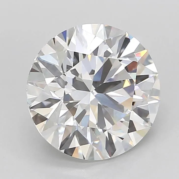 3.06ct Round Lab Grown Diamond (Colour E, Clarity VVS2, Cut ID, IGI Certified)
