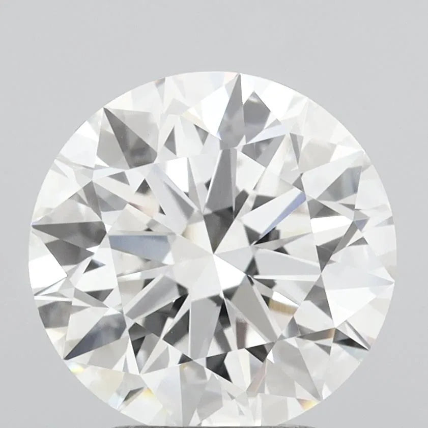 3.06ct Round Lab Grown Diamond (Colour F, Clarity VVS2, Cut ID, IGI Certified)