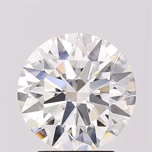 3.06ct Round Lab Grown Diamond (Colour G, Clarity VS1, Cut ID, IGI Certified)