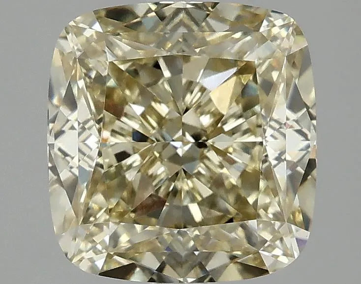 3.07ct Cushion modified Lab Grown Diamond (Colour Fancy Intense Yellow, Clarity VS1, IGI Certified)