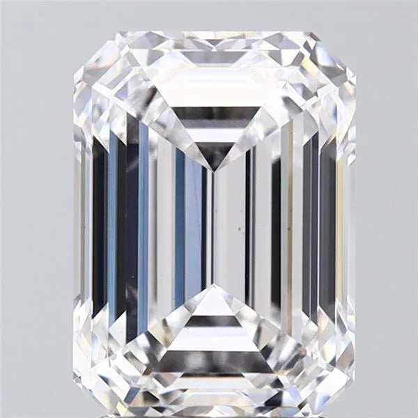 3.07ct Emerald Lab Grown Diamond (Colour D, Clarity VVS2, IGI Certified)
