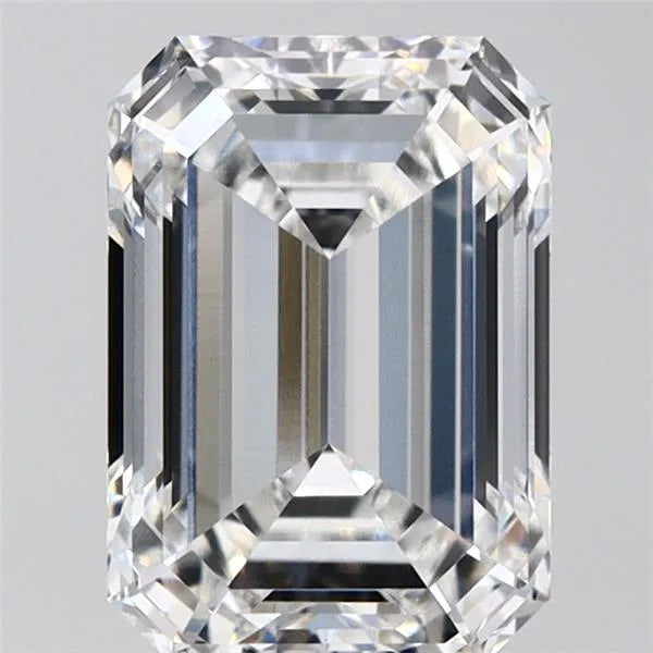 3.07ct Emerald Lab Grown Diamond (Colour F, Clarity VVS2, GIA Certified)
