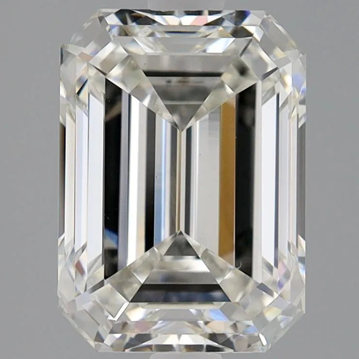 3.07ct Emerald Lab Grown Diamond (Colour H, Clarity VS1, IGI Certified)