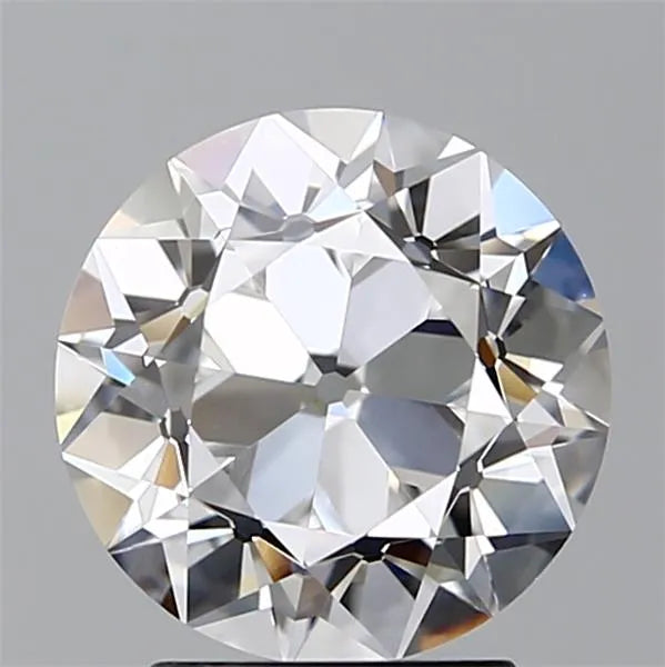 3.07ct European cut Lab Grown Diamond (Colour D, Clarity VVS2, IGI Certified)