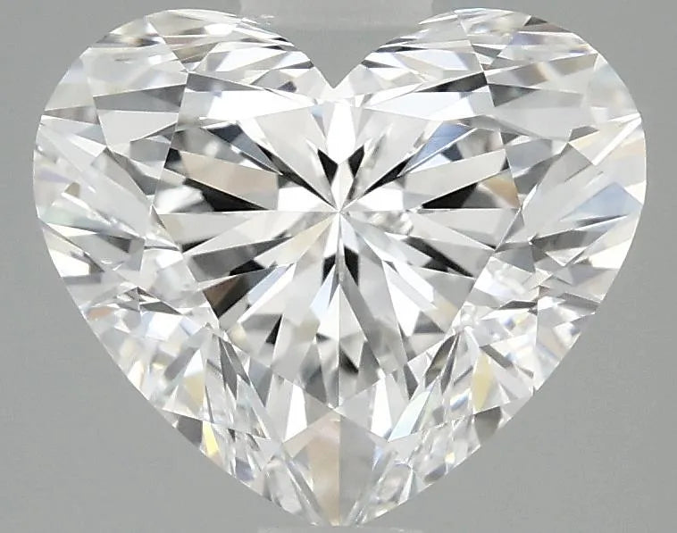 3.07ct Heart Lab Grown Diamond (Colour E, Clarity VVS2, IGI Certified)