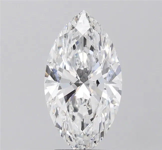 3.07ct Marquise Lab Grown Diamond (Colour E, Clarity VVS2, IGI Certified)