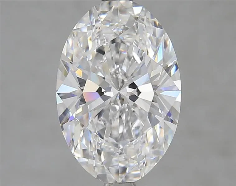 3.07ct Oval Lab Grown Diamond (Colour D, Clarity IF, IGI Certified)