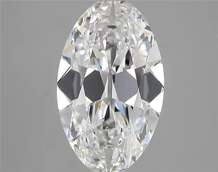 3.07ct Oval Lab Grown Diamond (Colour D, Clarity VVS1, IGI Certified)