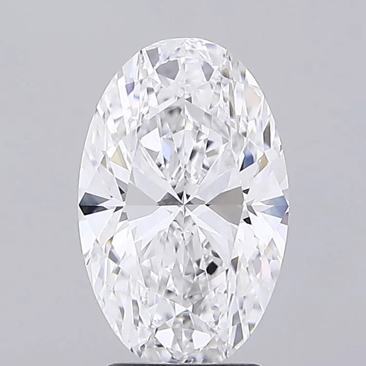 3.07ct Oval Lab Grown Diamond (Colour D, Clarity VVS1, IGI Certified)