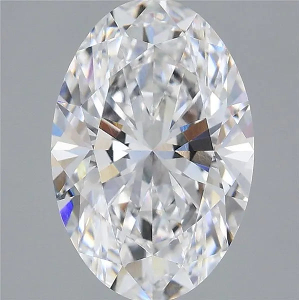 3.07ct Oval Lab Grown Diamond (Colour D, Clarity VVS2, IGI Certified)