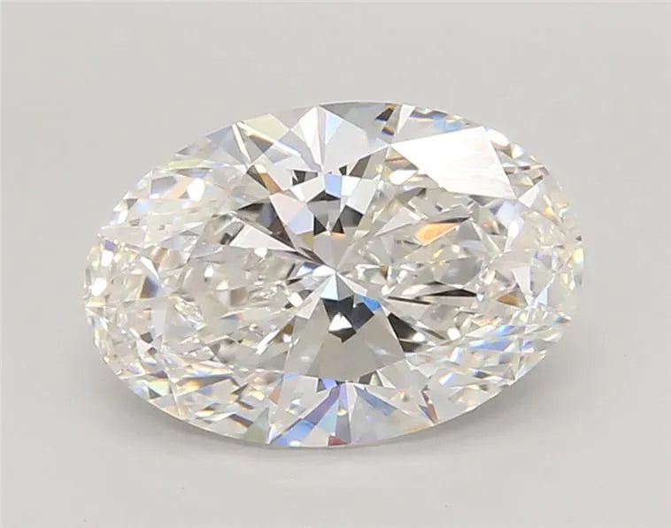 3.07ct Oval Lab Grown Diamond (Colour E, Clarity VVS1, IGI Certified)