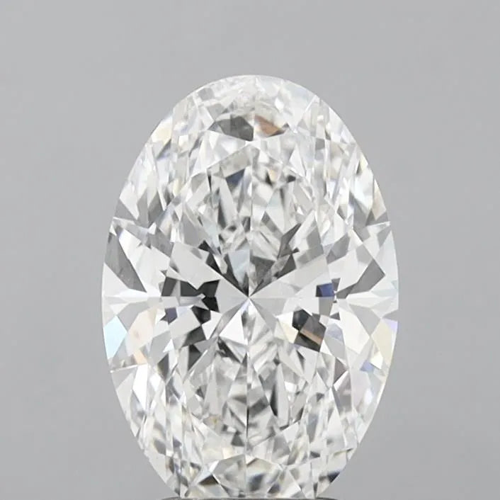 3.07ct Oval Lab Grown Diamond (Colour E, Clarity VVS2, IGI Certified)