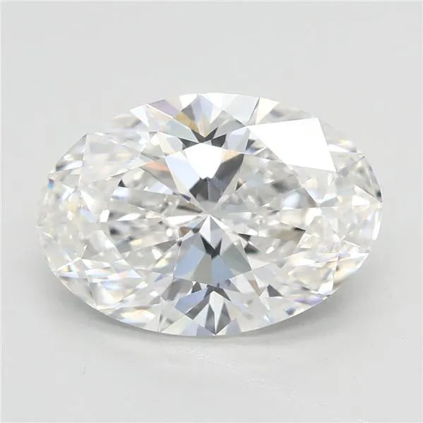 3.07ct Oval Lab Grown Diamond (Colour E, Clarity VVS2, IGI Certified)