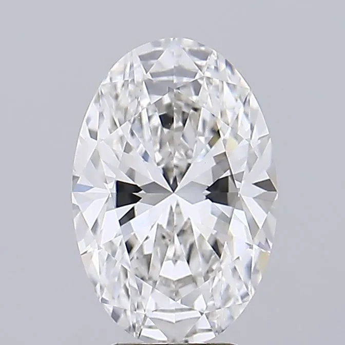 3.07ct Oval Lab Grown Diamond (Colour G, Clarity VVS2, IGI Certified)