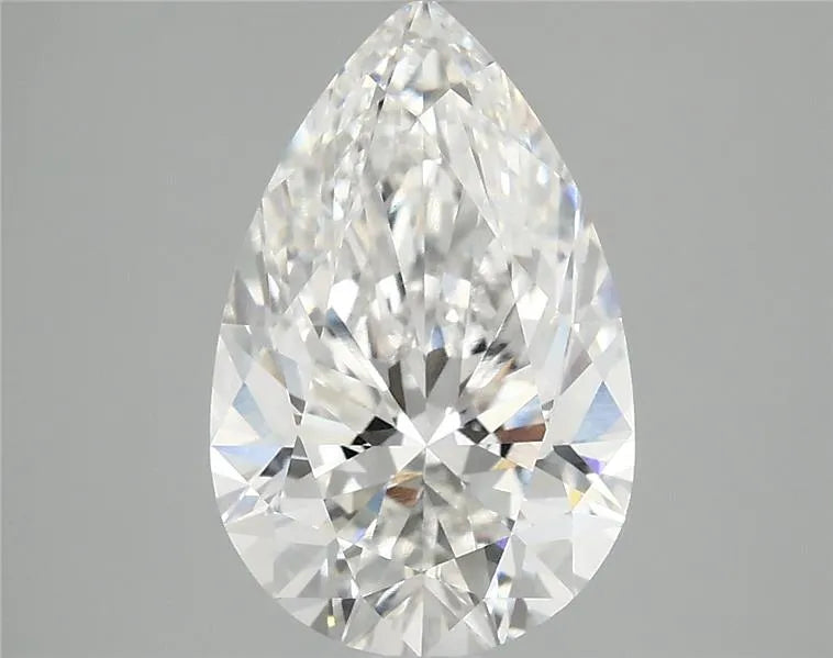 3.07ct Pear Lab Grown Diamond (Colour E, Clarity VVS2, IGI Certified)