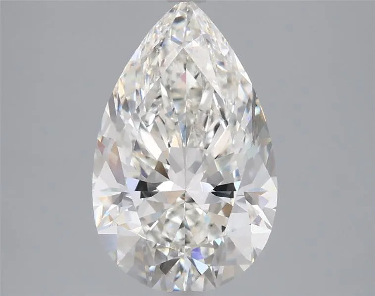 3.07ct Pear Lab Grown Diamond (Colour G, Clarity VVS2, IGI Certified)