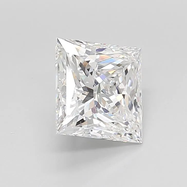 3.07ct Princess Lab Grown Diamond (Colour D, Clarity VVS1, Cut EX, IGI Certified)