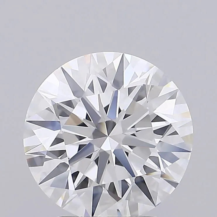 3.07ct Round Lab Grown Diamond (Colour E, Clarity IF, Cut ID, IGI Certified)