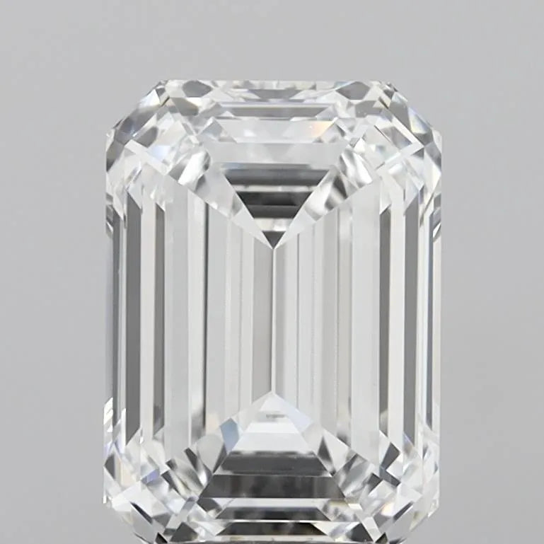 3.08ct Emerald Lab Grown Diamond (Colour D, Clarity IF, IGI Certified)
