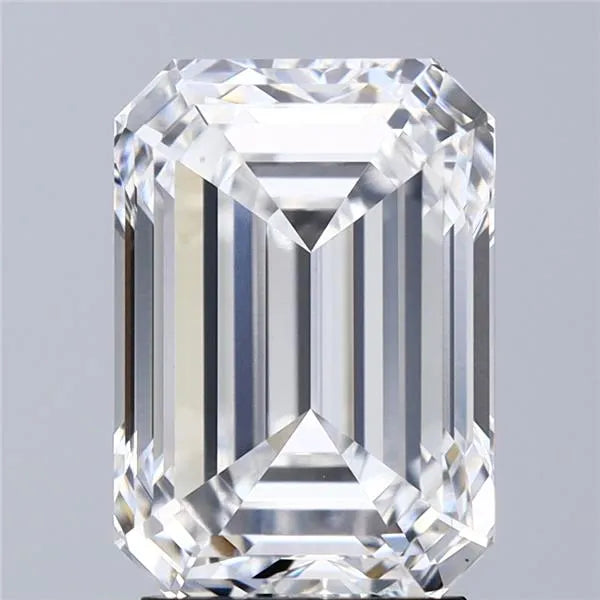 3.08ct Emerald Lab Grown Diamond (Colour D, Clarity VVS2, IGI Certified)