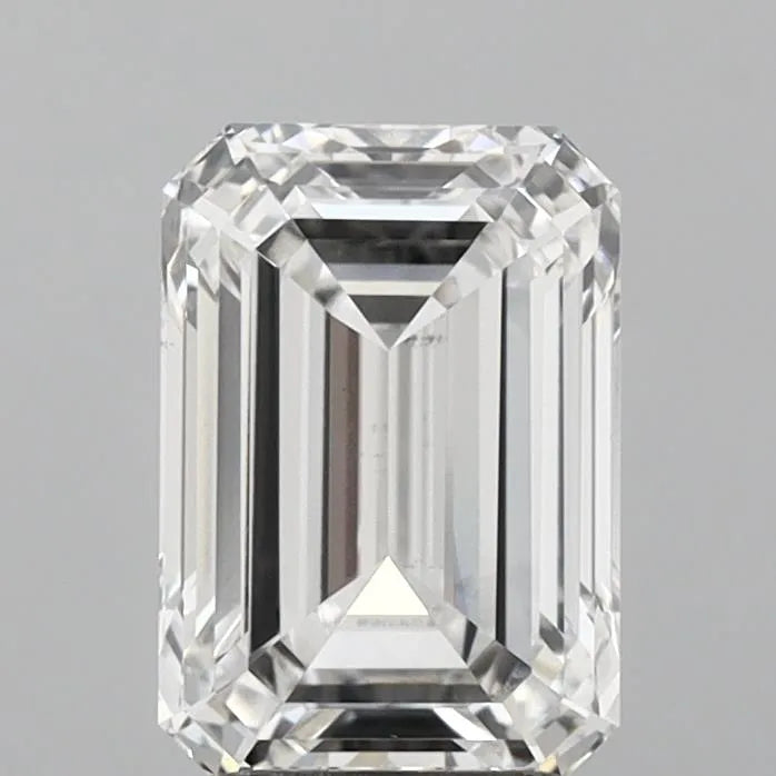 3.08ct Emerald Lab Grown Diamond (Colour E, Clarity VVS2, IGI Certified)