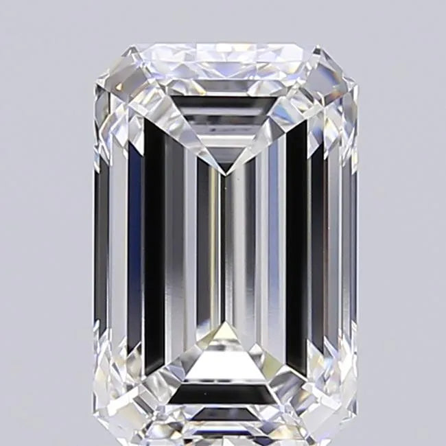 3.08ct Emerald Lab Grown Diamond (Colour E, Clarity VVS2, IGI Certified)