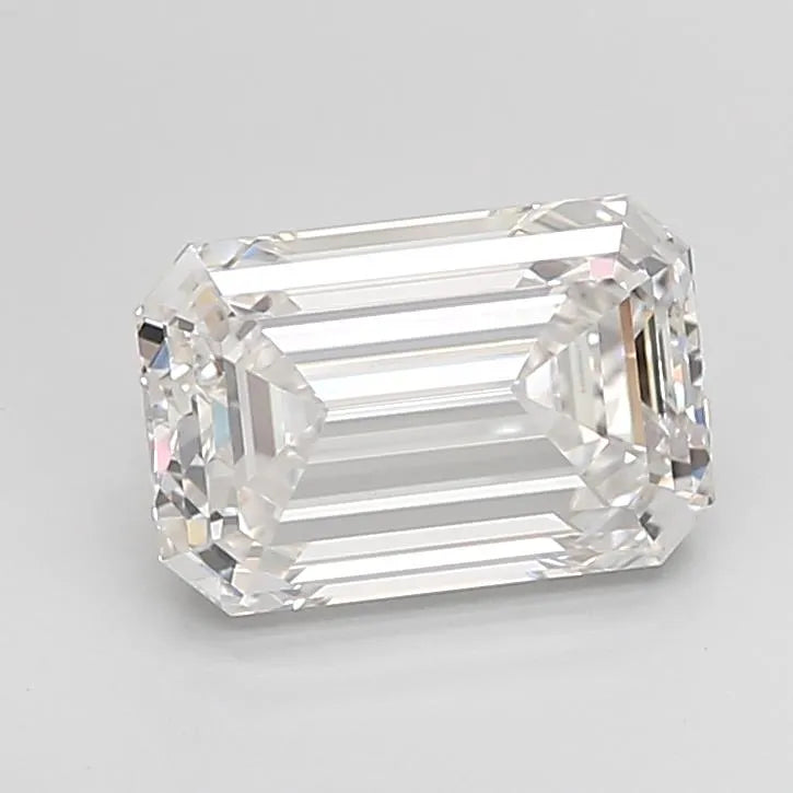 3.08ct Emerald Lab Grown Diamond (Colour F, Clarity VVS2, IGI Certified)