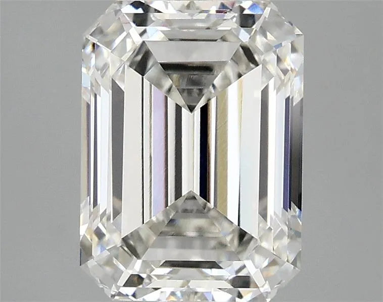 3.08ct Emerald Lab Grown Diamond (Colour G, Clarity VVS2, IGI Certified)