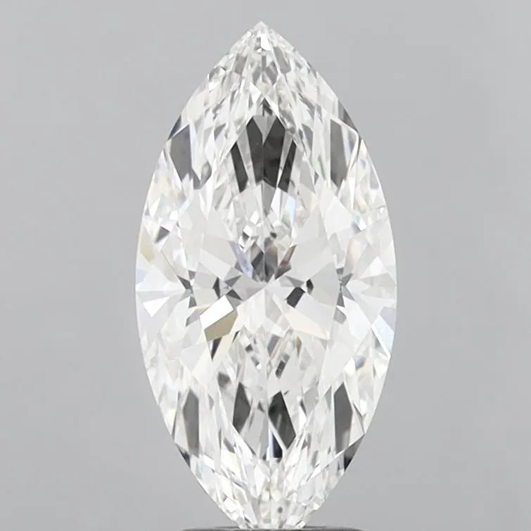 3.08ct Marquise Lab Grown Diamond (Colour E, Clarity VVS2, IGI Certified)