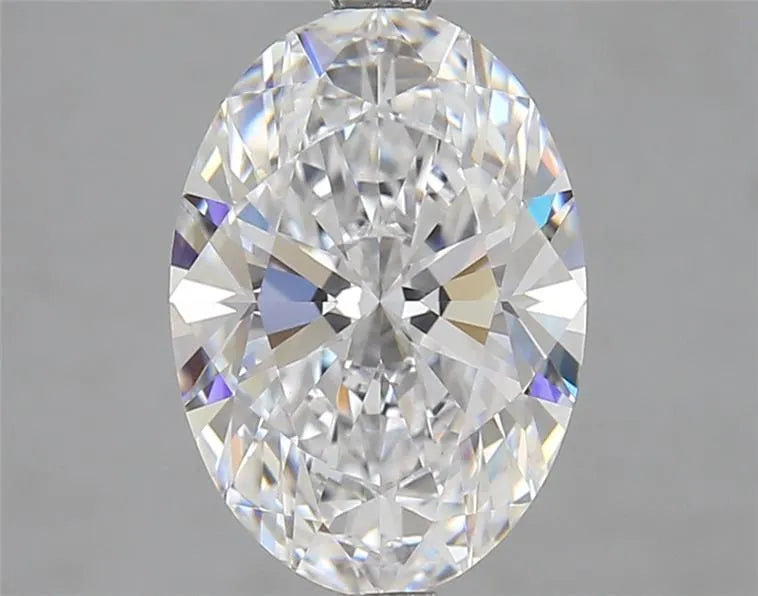 3.08ct Oval Lab Grown Diamond (Colour D, Clarity FL, Cut EX, IGI Certified)