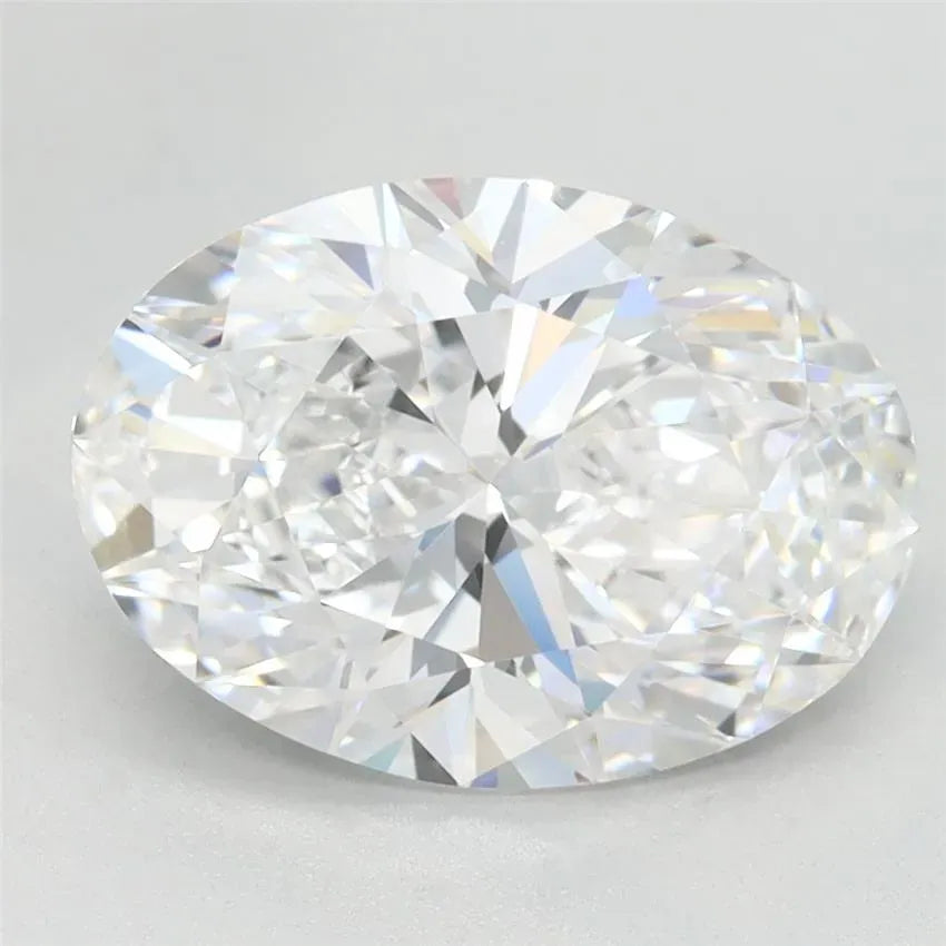 3.08ct Oval Lab Grown Diamond (Colour D, Clarity IF, IGI Certified)