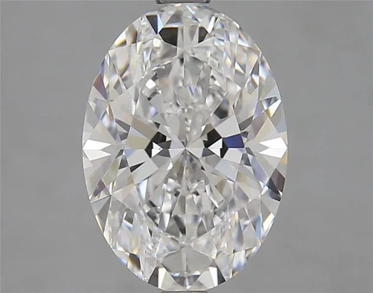 3.08ct Oval Lab Grown Diamond (Colour D, Clarity VVS1, IGI Certified)
