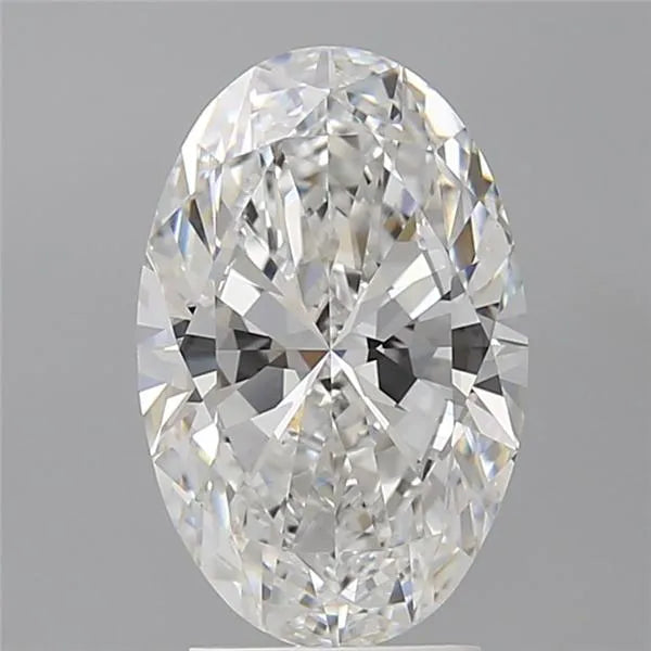 3.08ct Oval Lab Grown Diamond (Colour D, Clarity VVS2, IGI Certified)