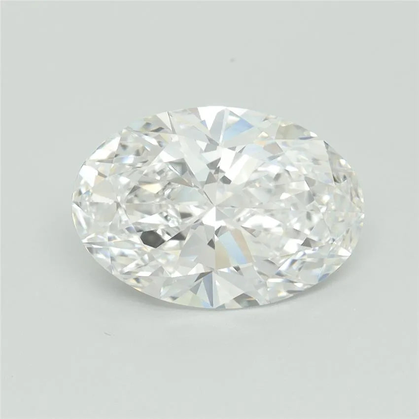 3.08ct Oval Lab Grown Diamond (Colour E, Clarity VVS1, GIA Certified)