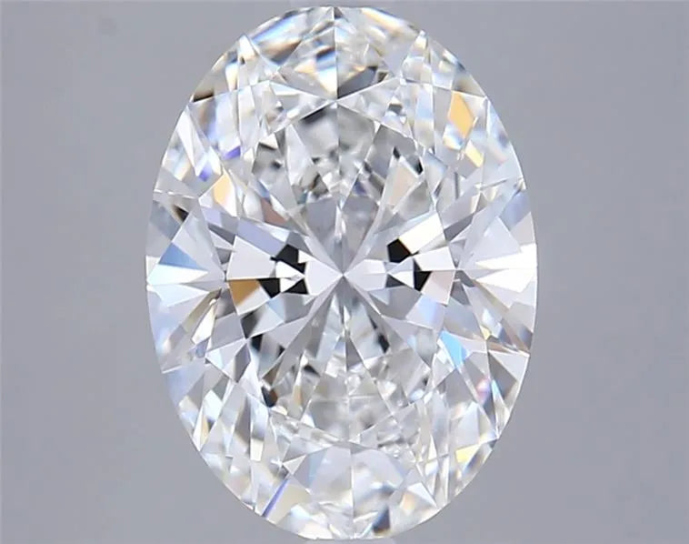 3.08ct Oval Lab Grown Diamond (Colour E, Clarity VVS1, IGI Certified)