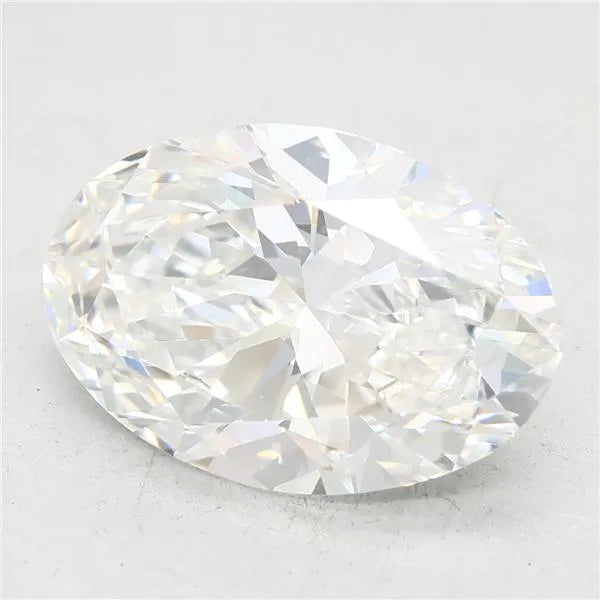 3.08ct Oval Lab Grown Diamond (Colour E, Clarity VVS2, IGI Certified)