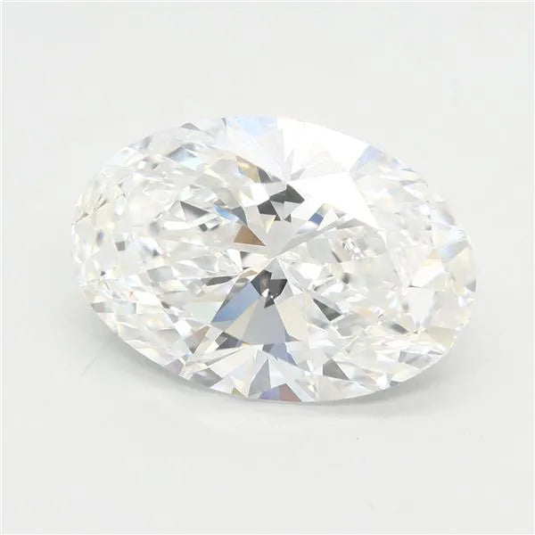 3.08ct Oval Lab Grown Diamond (Colour E, Clarity VVS2, IGI Certified)