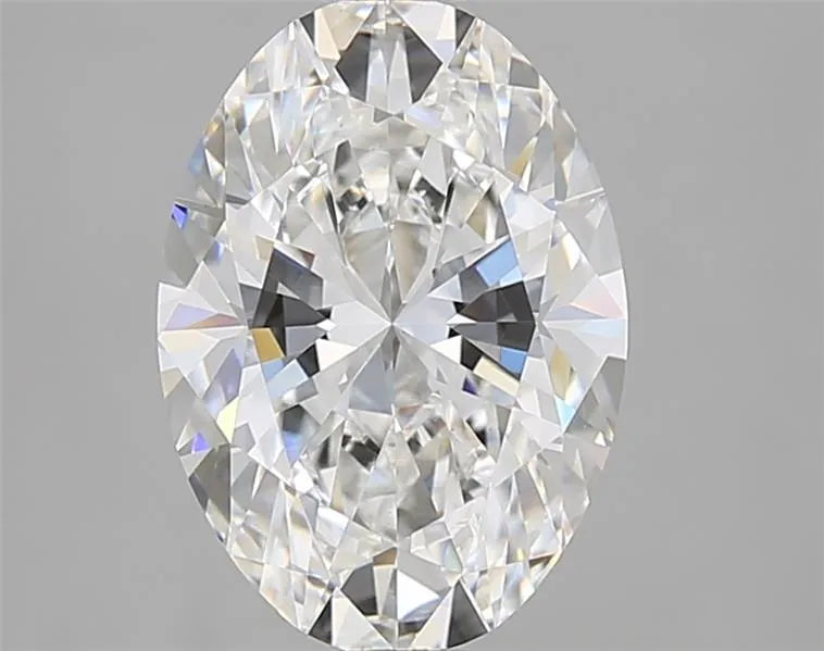 3.08ct Oval Lab Grown Diamond (Colour E, Clarity VVS2, IGI Certified)