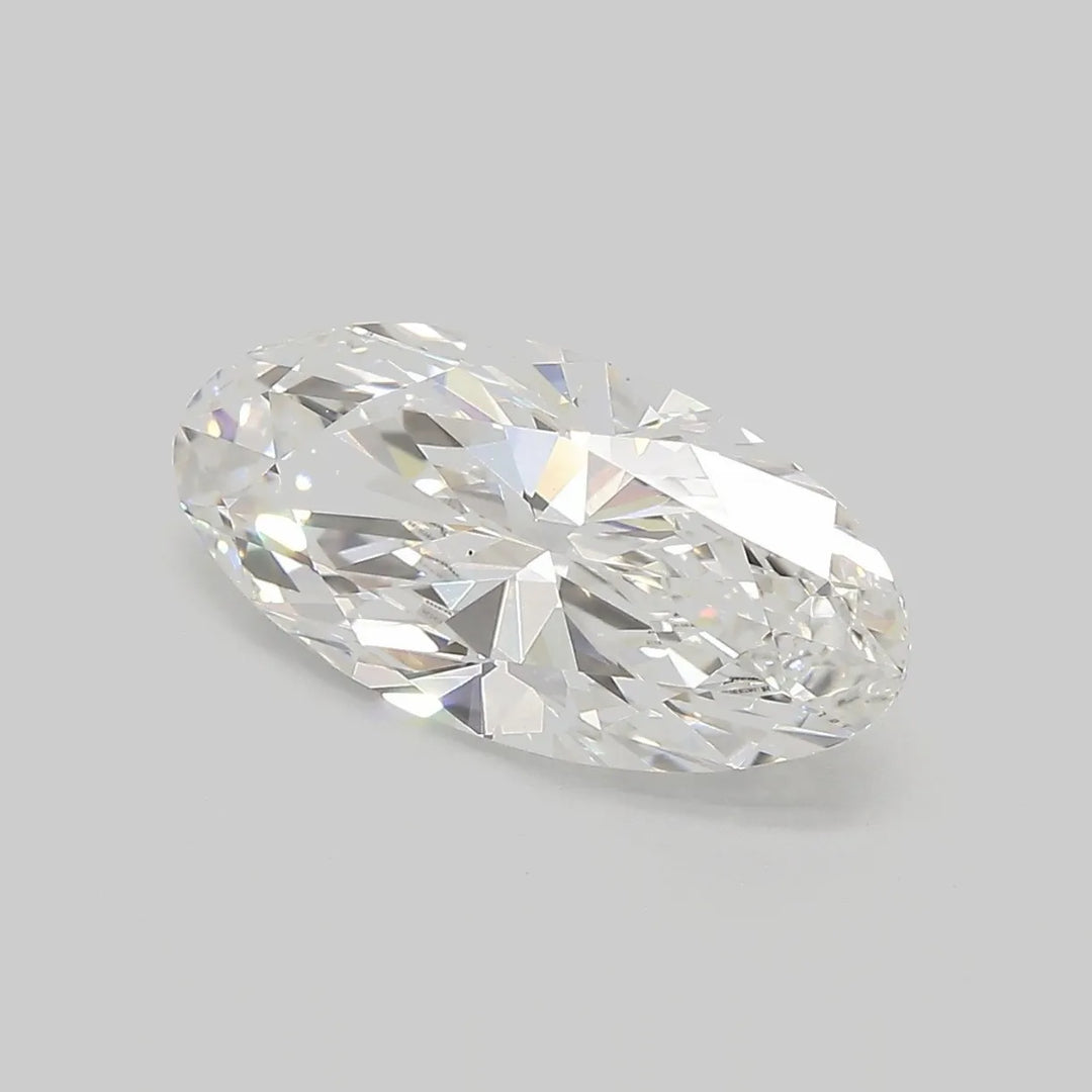3.08ct Oval Lab Grown Diamond (Colour F, Clarity VS1, IGI Certified)