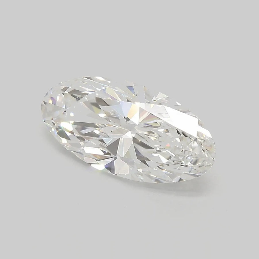3.08ct Oval Lab Grown Diamond (Colour F, Clarity VS1, IGI Certified)